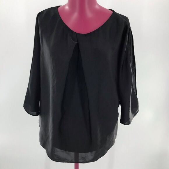 Rachel Roy Cold Shoulder Blouse sz L - Picture 1 of 9
